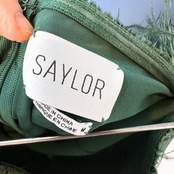 SAYLOR Lelaina Jumpsuit Evergreen Emerald Size Medium M - Sold Out! - Picture 8 of 14